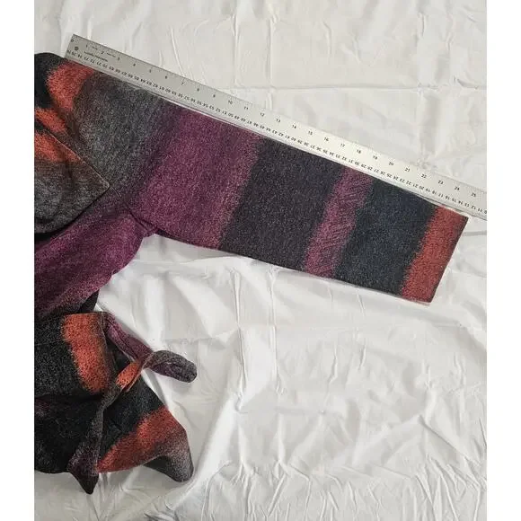 Tribal Double Breasted Striped Color Block Peacoat Size XL - Picture 15 of 15